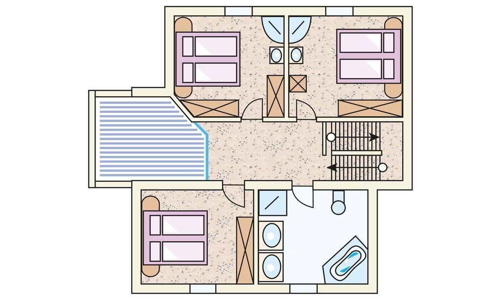 Chalet Mühle Längenfeld Zimmer foto